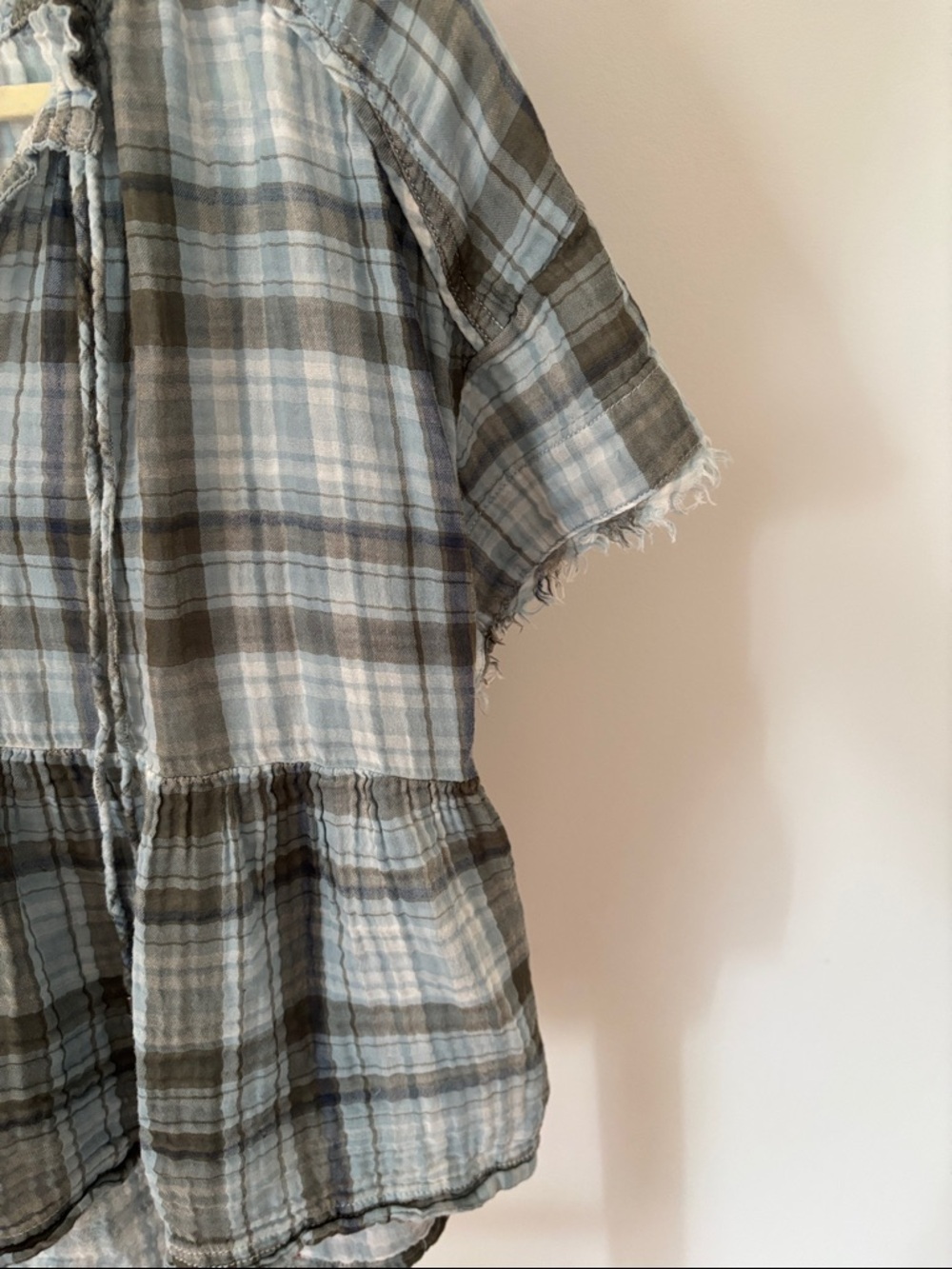 Anthropologie plaid top - Picture 4 of 6